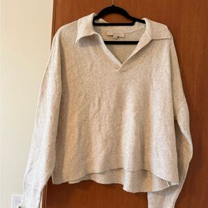 Loft oatmeal sweater